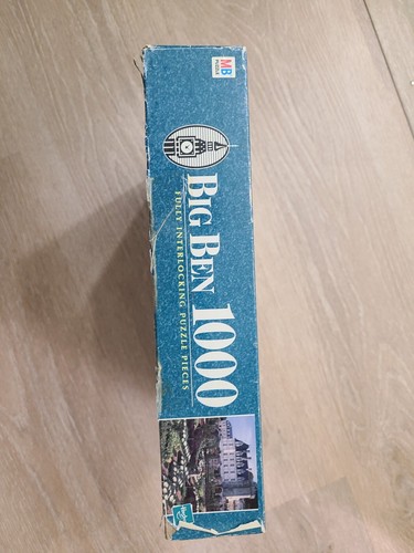 1000 Piece Hasbro MB Big Ben Puzzle Loire River Valley, France - Picture 2 of 2