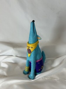 1992 El Torito Howling Wolf Drink Menu Holder Figurine 7-1/2 Inches Tall