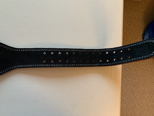 ProFitness Weight Lifting Belt for Men & Women - 4" Large Black/White - Picture 7 of 8