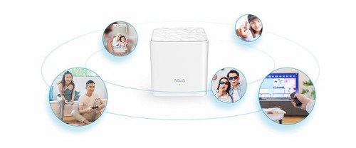 Tenda Nova MW3 Mesh Router WiFi AC1200 Cobertura 200m² (Mu-MIMO) Pack 2 Nodos - Imagen 9 de 10