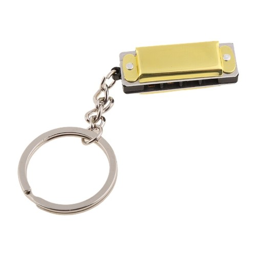 Colorful Harmonica Keychain for Key Chain for Key Ring for Kids Toy 3.6 x1.2 x 0 - Picture 5 of 16