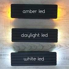 Battery operated sconce wall light fixtures cordless black led lamp for room