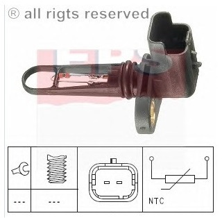 Capteur De Température D'air D'admission Pour Citroën