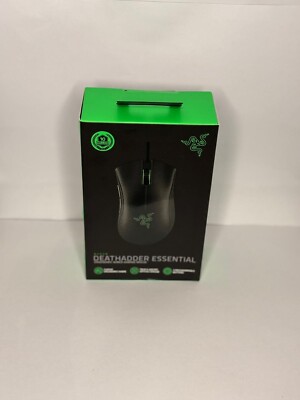 Razer Deathadder Essential | Classic Ergonomic Shape | True 6,400 DPI | 5 Button