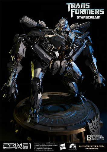 902215.Prime 1 Studio Sideshow Transformers 3 STARSCREAM STATUE MMTFM-03 107/500 - Picture 4 of 8