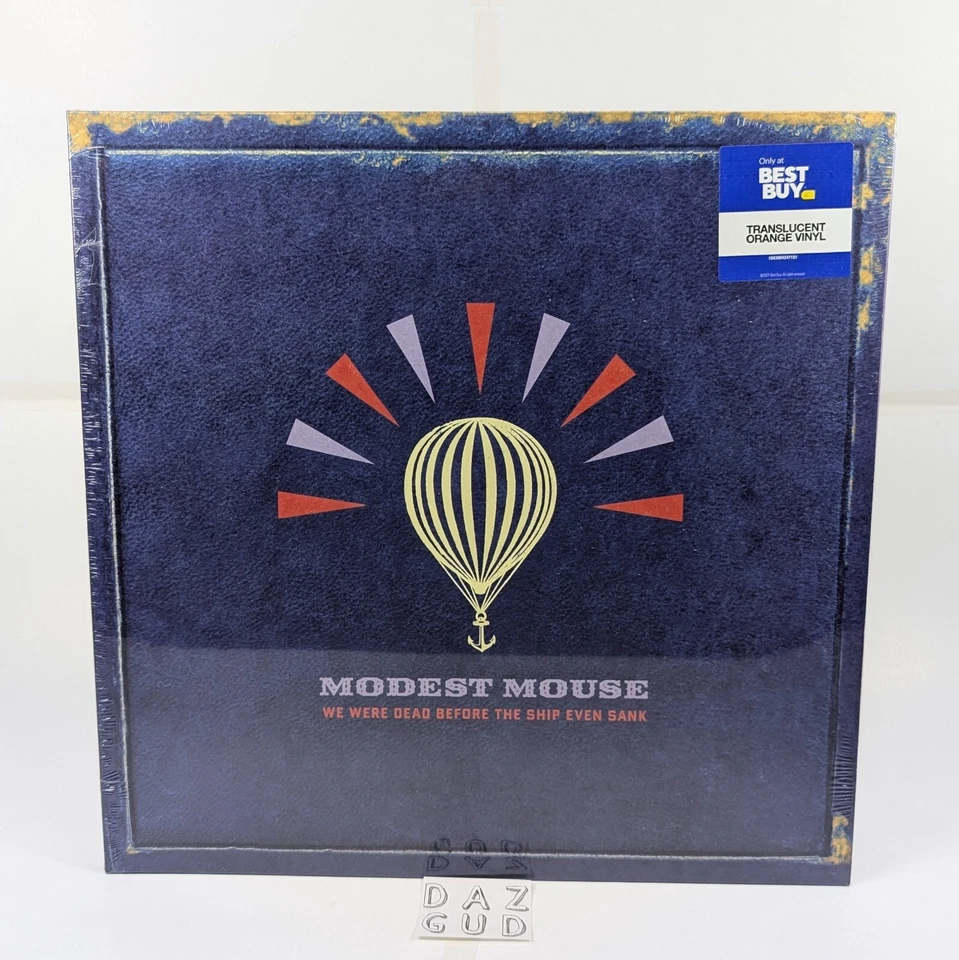 MODEST MOUSE WE WERE DEAD BEFORE THE SHIP EVEN SANK VINYL NEW LIMITED ORANGE 2LP - Image 2 of 4