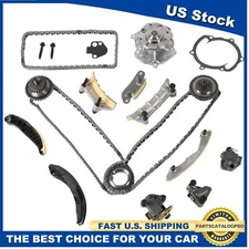 Complete Timing Chain Kit w/ Water Pump For 2010-2015 Cadillac CTS 3.6L V6 DOHC