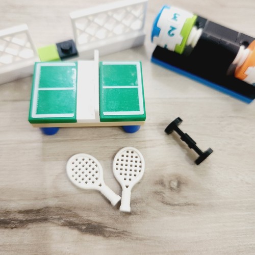LEGO Table Tennis Paddles Ping Pong Dumbbells Weights - Picture 2 of 4