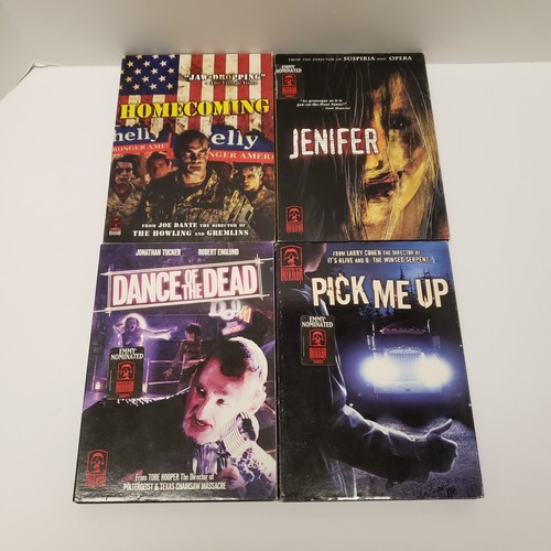 Masters of Horror 4 DVD Lot: Pick Me Up, Dance of the Dead, Jennifer, Homecoming