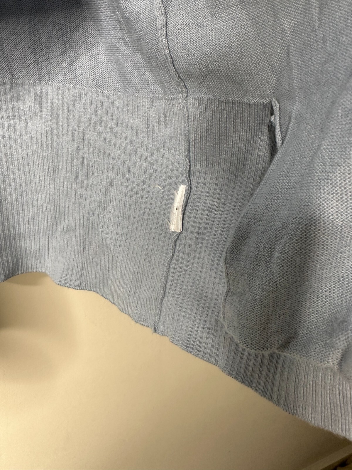 MICHAEL Michael Kors Baby Blue Open Front Cardigan Sm… Gem