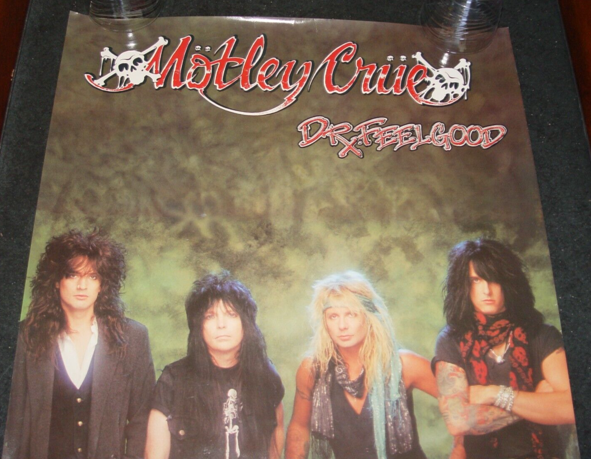 Vintage Motley Crue 1990 Dr. Feelgood 20x25