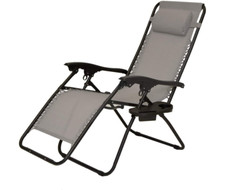 Fauteuil Longues Pliant Chaise Longue pour Jardin Tissu Respirant Mod Paradise