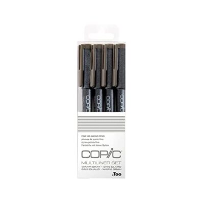 Too Copic Multiliner vier Sätze warmgrau Set 12507015 4511338053812 JP