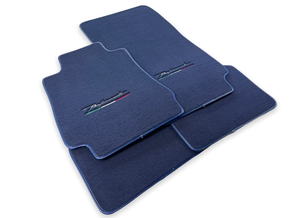 Alfombrillas para Alfa Romeo Mito 2017-2021 Perfomante alfombra azul oscuro a medida Foto 2 de 4