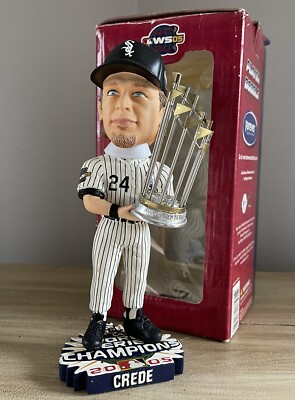 Chicago White Sox オリーブ　2005年記念 JOE CREDE Chicago White Sox 2005 WORLD SERIES Champs Trophy