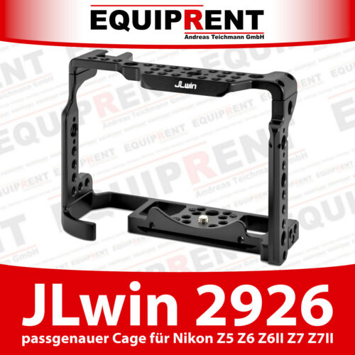 Cage aluminium JLwin 2926 avec anti-torsion pour Nikon Z5 Z6II Z7 Z7II (EQS84) - Photo 1/1