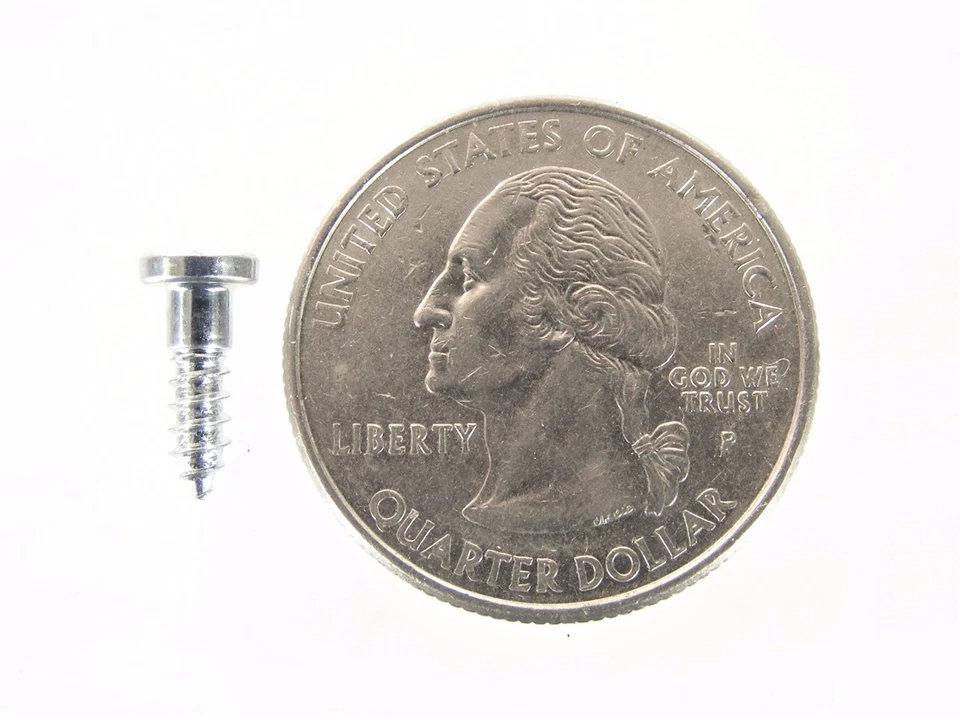 Mopar Window Trim Molding Clip Screw-in Studs- Body, Vinyl Top- 100pcs- #222H - Image 4 of 4