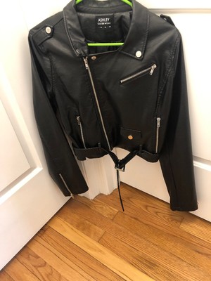 ashley outerwear leather jacket