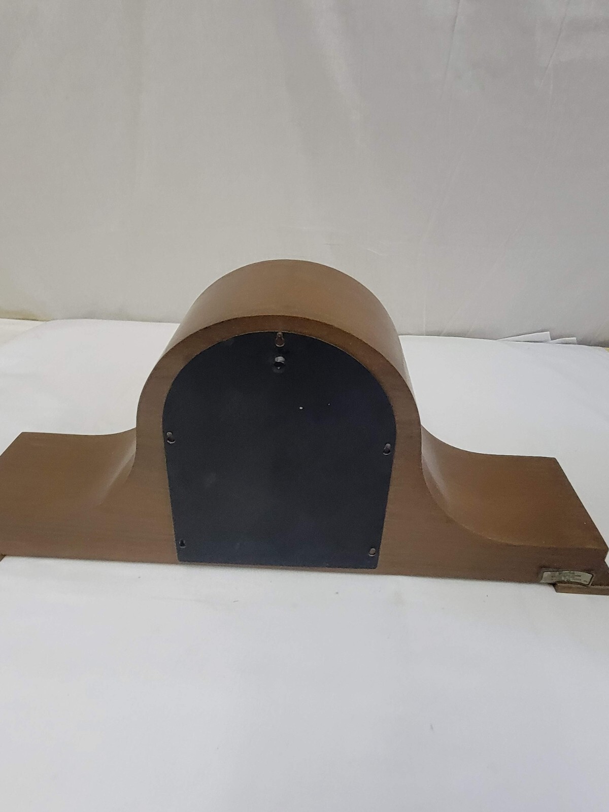 VTG Herschede 8 Day Mantle Clock Westminster Chime Mahogany Case Model 808 & Key