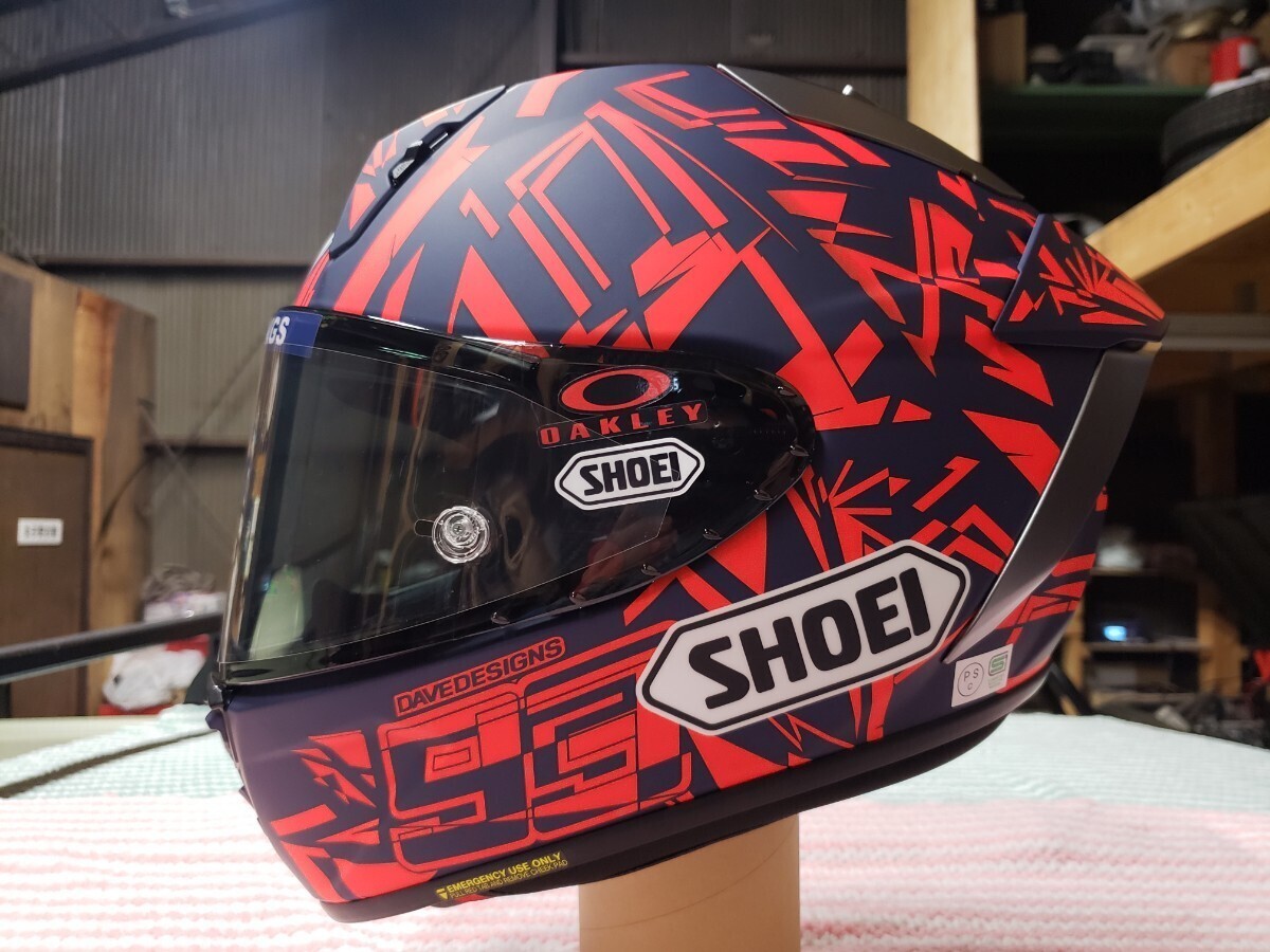新品未使用 L SHOEI X-Fifteen MARQUEZ DAZZLE Shoei X-15 Marquez Dazzle Helmet - RevZilla