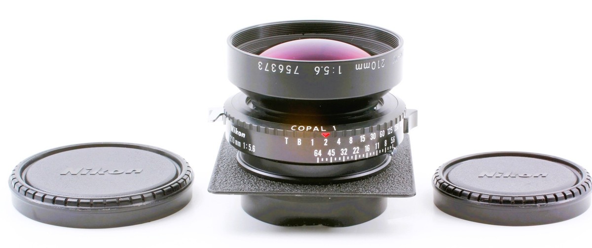 Near MINT】Nikon Nikkor W 210mm F/5.6 Lens Copal 1 Shutter Near MINT】Nikon Nikkor W 210mm F/5.6 Lens Copal 1 Shutter