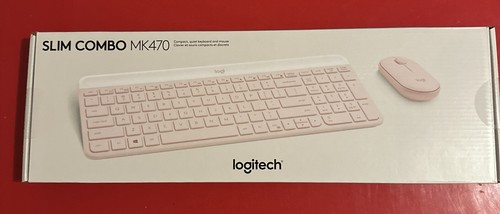 Logitech MK470 Slim Combo MK470 Rose USB RFLogitech MK470 Slim MK470 Rose - 第 1/2 張圖片