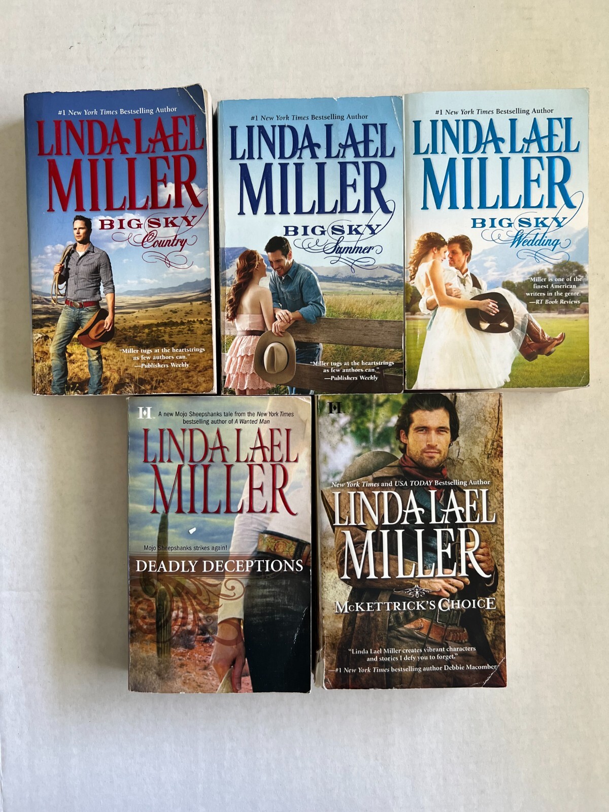 Linda Lael Miller - First Lady of the West Romance Novels - Lot of 5 | eBay