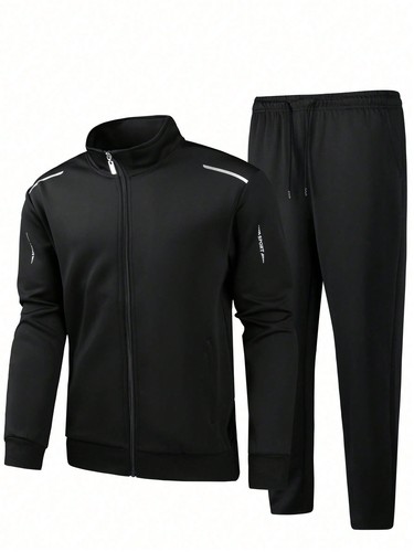 2025 New Men's Sweatsuit Set, Jacket & Pants, Sports Suit For Autumn/Winter