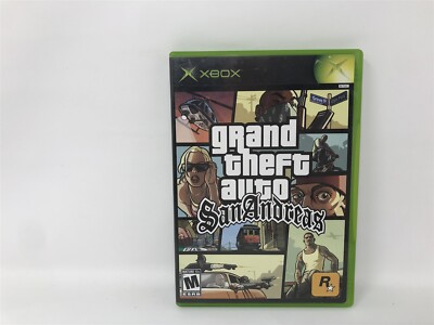 Grand Theft Auto: San Andreas - Microsoft Xbox - Game In Box -- No Manual 