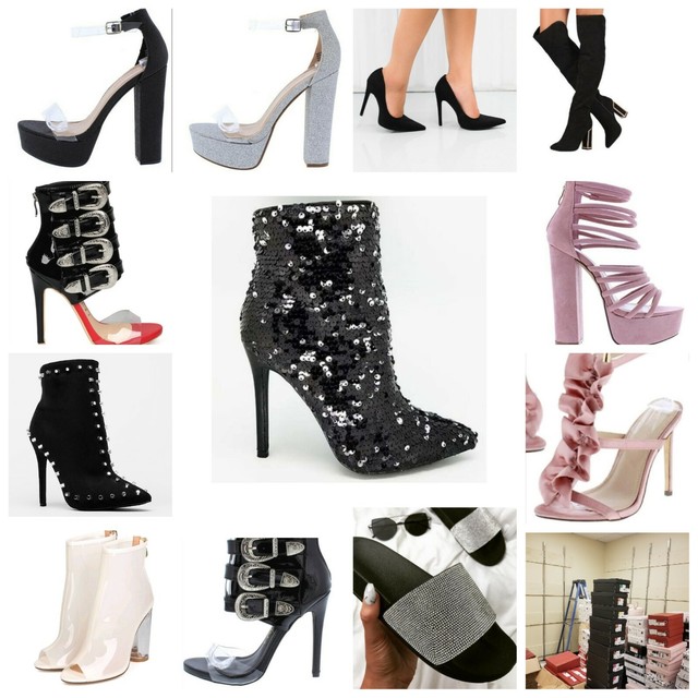 Wholesale Lot 228 pairs(About 50 styles) Womens Heels Boots & Sandals. NEW Wholesale Lot 228 pairs(About 50 styles) Womens Heels Boots & Sandals. NEW