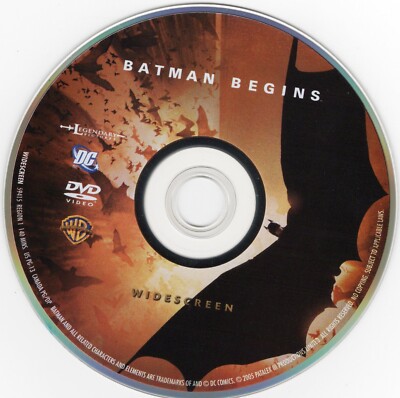 Batman Begins Widescreen DVD FREE SHIP