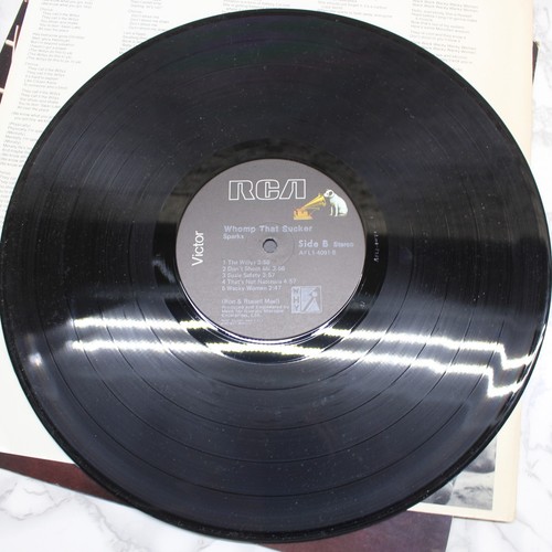 Sparks Whomp That Sucker Vinyl Record LP VG+ Album W/ Inner Sleeve - Imagen 4 de 6