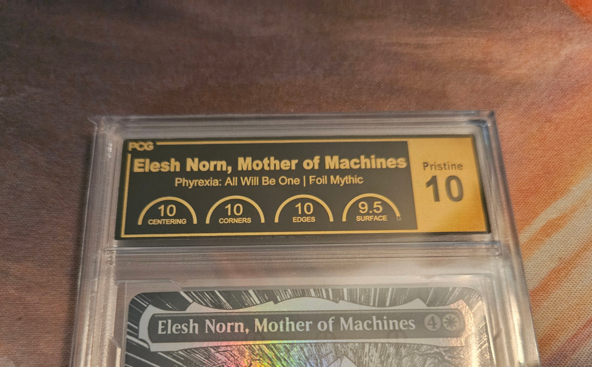 Elesh Norn, Mother of Machines (Borderless) (Step-and-Compleat