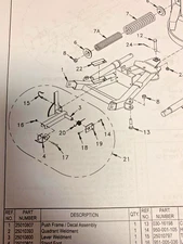 Hiniker Snow Steel Trip Edge Plow A Frame Weldment Push Frame 25010807 Straight