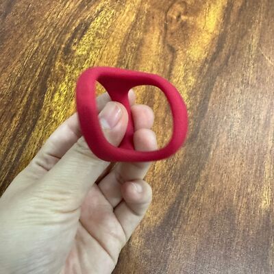 red sling penisring Buy the OxSling Silicone Plus Cockring & Ball-Stretching Power Sling Red  Ice -OxBalls