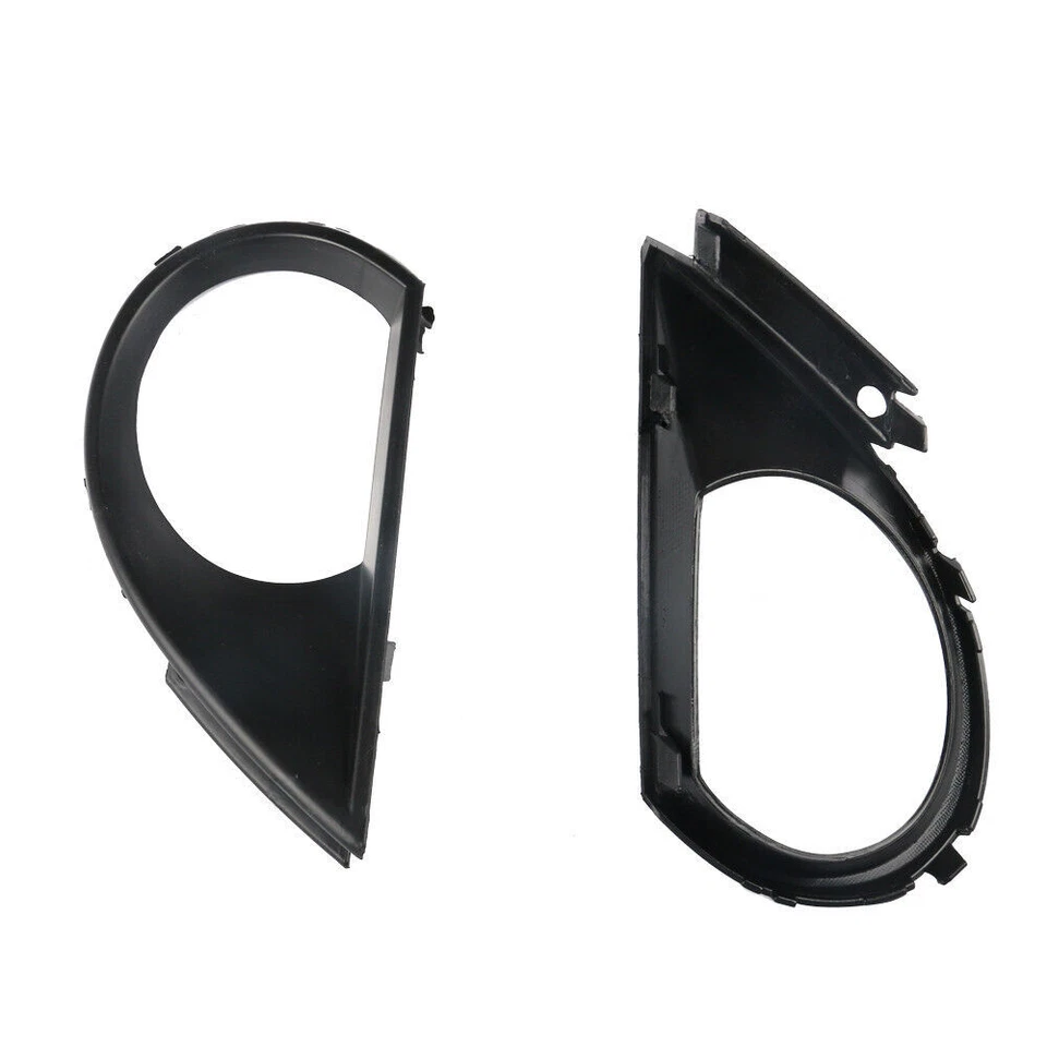 Par de faros antiniebla para parachoques delantero Audi Q7 2010-2015 cubierta de rejilla marco de ajuste Foto 2 de 4