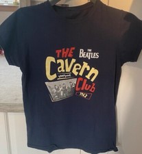 The Beatles T Shirt Liverpool Cavern Club Rock Band Merch Tee Ladies Size Small