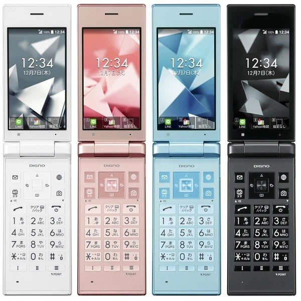 KYOCERA 701KC DIGNO KEITAI 2 ANDROID FLIP PHONE PINK UNLOCKED JAPAN 501KC 702KC - Image 3 of 4