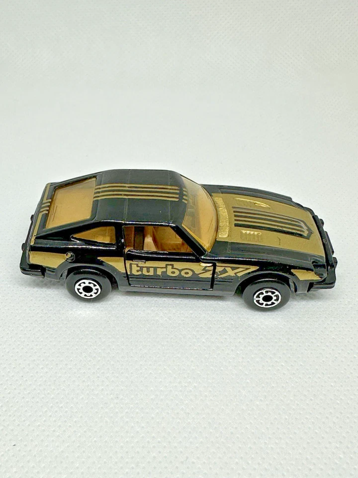 1982 Matchbox '67 Datsun Turbo ZX 280 2X  Black / Gold Loose Vintage  - Image 4 of 4
