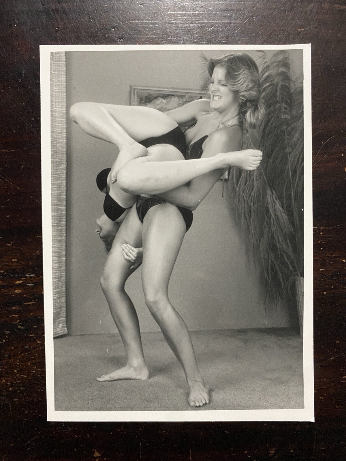 #387 Sexy Female Wrestlers Original B/W Photo WRESTLE Cat Fight Sexy | eBay