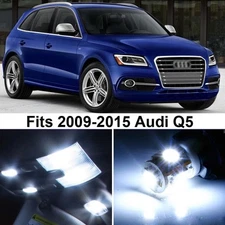 20 x Premium Xenon White LED Lights Interior Package Upgrade for Audi Q5