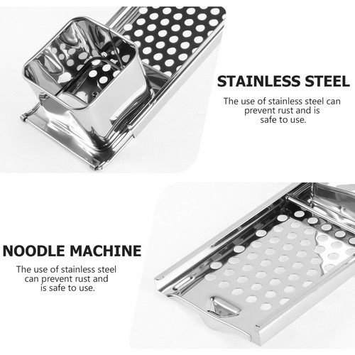 1PC Dumpling Maker Scallion Cutter Manual Noodle Slicer Steel Vegetable Slicer - Bild 6 von 11