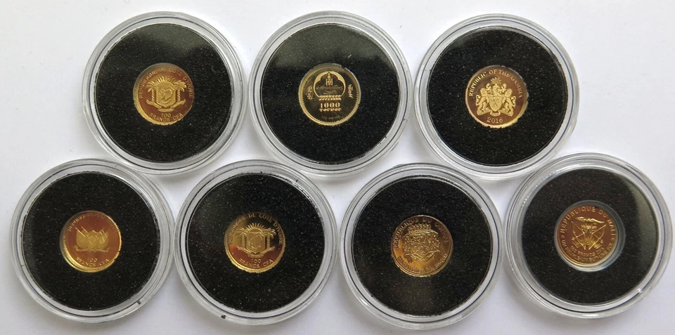 [R3802] Oro Edición Año 2016, 7x 0.5g Oro Foto 2 de 4