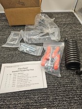 FlexPost Standard Flexible Sign Post Base Black Heavy Duty STD-6/8 Powder coated