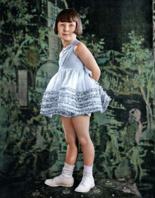 8x10 Print Mary Ann Jackson Our Gang Little Rascals Colorized #MAJ | eBay