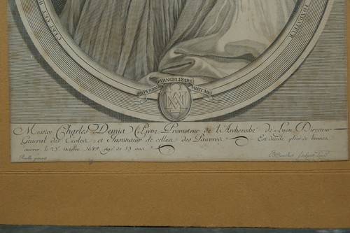 † CHARLES DEMIA ST CHARLES en ligne SOEURS FONDATRICE GRAVURE ORIGINALE LYON FRANCE †
