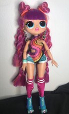 LOL Surprise OMG Doll Roller Chick Doll rosa capelli arancioni. B