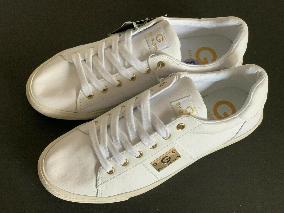 Guess wedges white Clearance