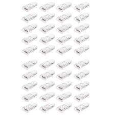 40Pcs Baby Kids T-Shape Plastic Pacifier Clips Soother Dummy  Badge Holder7694