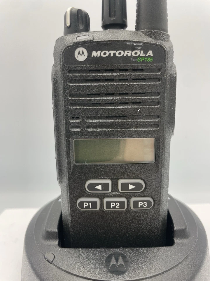 Motorola CP185 Radio VHF  136-174 MHz | Mint |  Bat, Ant, CHG Free Programming! - Image 2 of 4